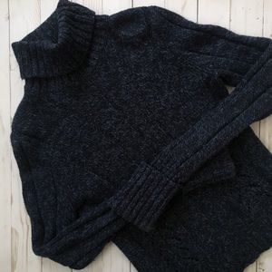 🥳50% OF SPRING SALE🥳 Navy Knitted Turtleneck
